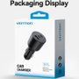 Vention FFPB0 Cargador de Coche 2xUSB-C 1xUSB 165W